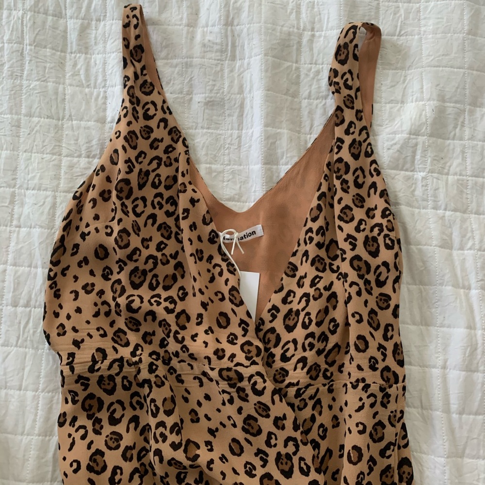 Reformation Anchorage Feline Dress